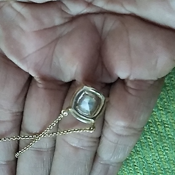 Kate Spade Solitaire Rhinestone Pendant Necklace - Picture 5 of 12